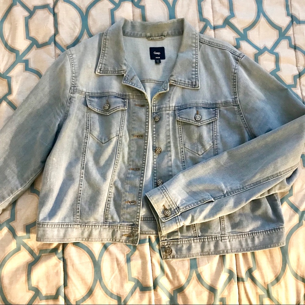 GAP Light Wash Denim Jacket